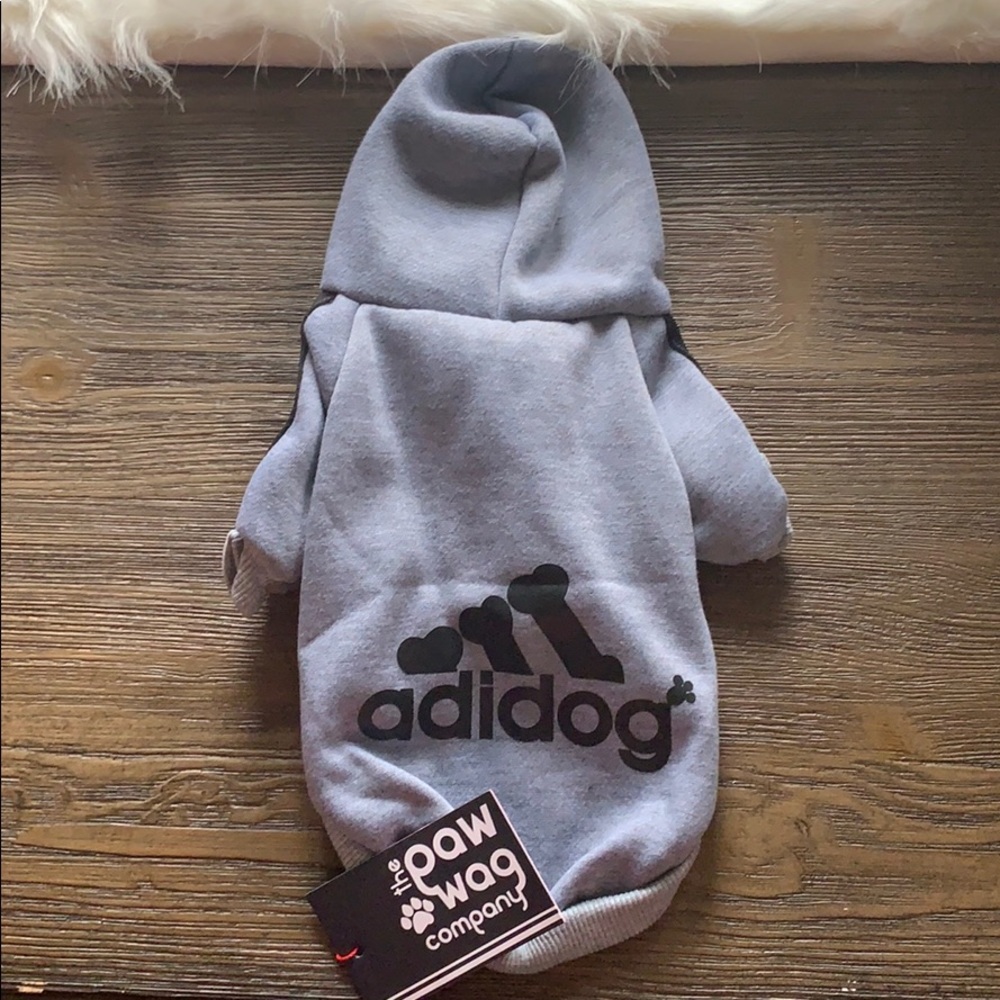 Grey Dog Adidog Sweatshirt